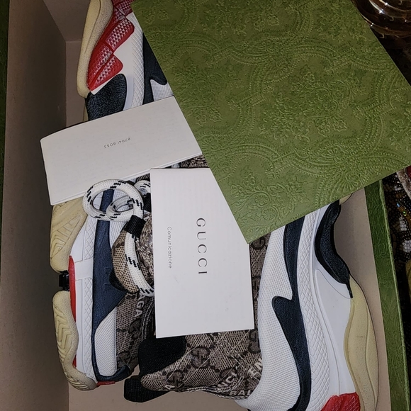 Triple S Gucci and Balenciaga Size 9 - Picture 5 of 5